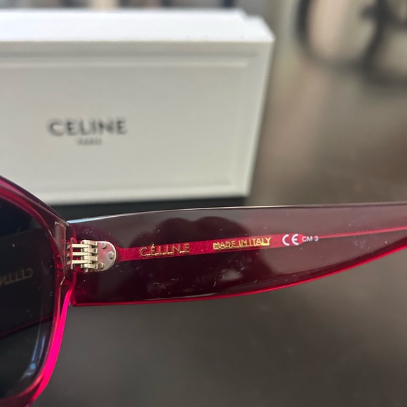 Celine Sunglasses. Pink/Purple frame. Excellent condition. - Picture 6 of 10